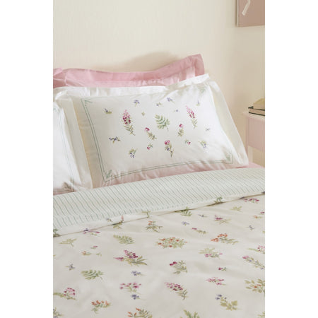 Karaca Home Le Mans 100% Cotton Single Duvet Cover Set Pink - MALLTURK