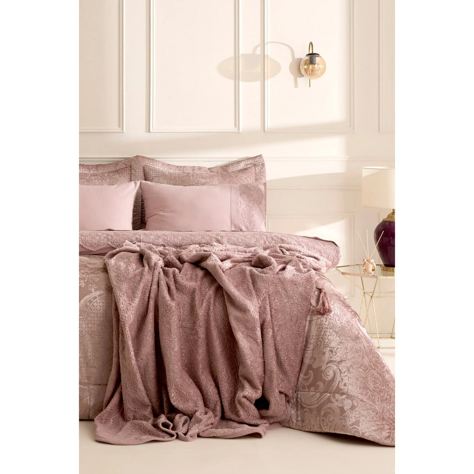 Karaca Home Valeria Best 8-Piece Bridal Set, Rose Pink - MALLTURK