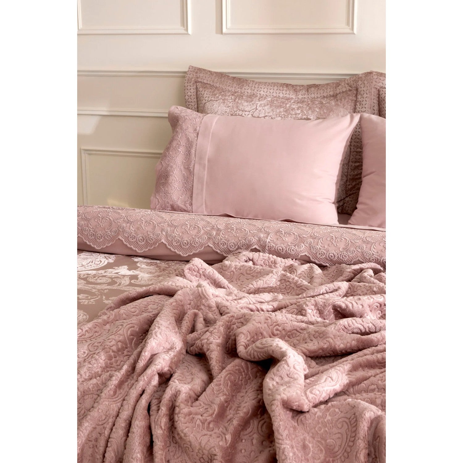 Karaca Home Valeria Best 8-Piece Bridal Set, Rose Pink - MALLTURK
