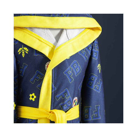 Tac Licensed Fenerbahce 8-10 Years Old Printed Children's Bathrobe - MALLTURK