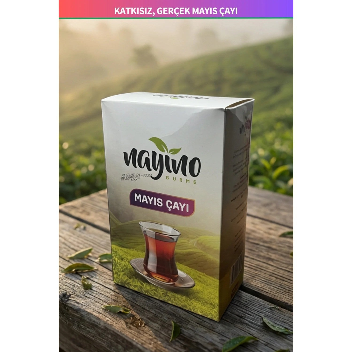 NAYINO GURME 1 KG Yuksek Kalite Rize Mayis tea (2 X 500 G) - MALLTURK