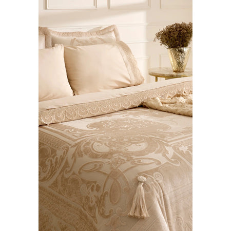 Karaca Home Valeria Queen 8-Piece Bridal Set Gold - MALLTURK