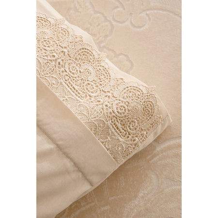 Karaca Home Valeria Queen 8-Piece Bridal Set Gold - MALLTURK