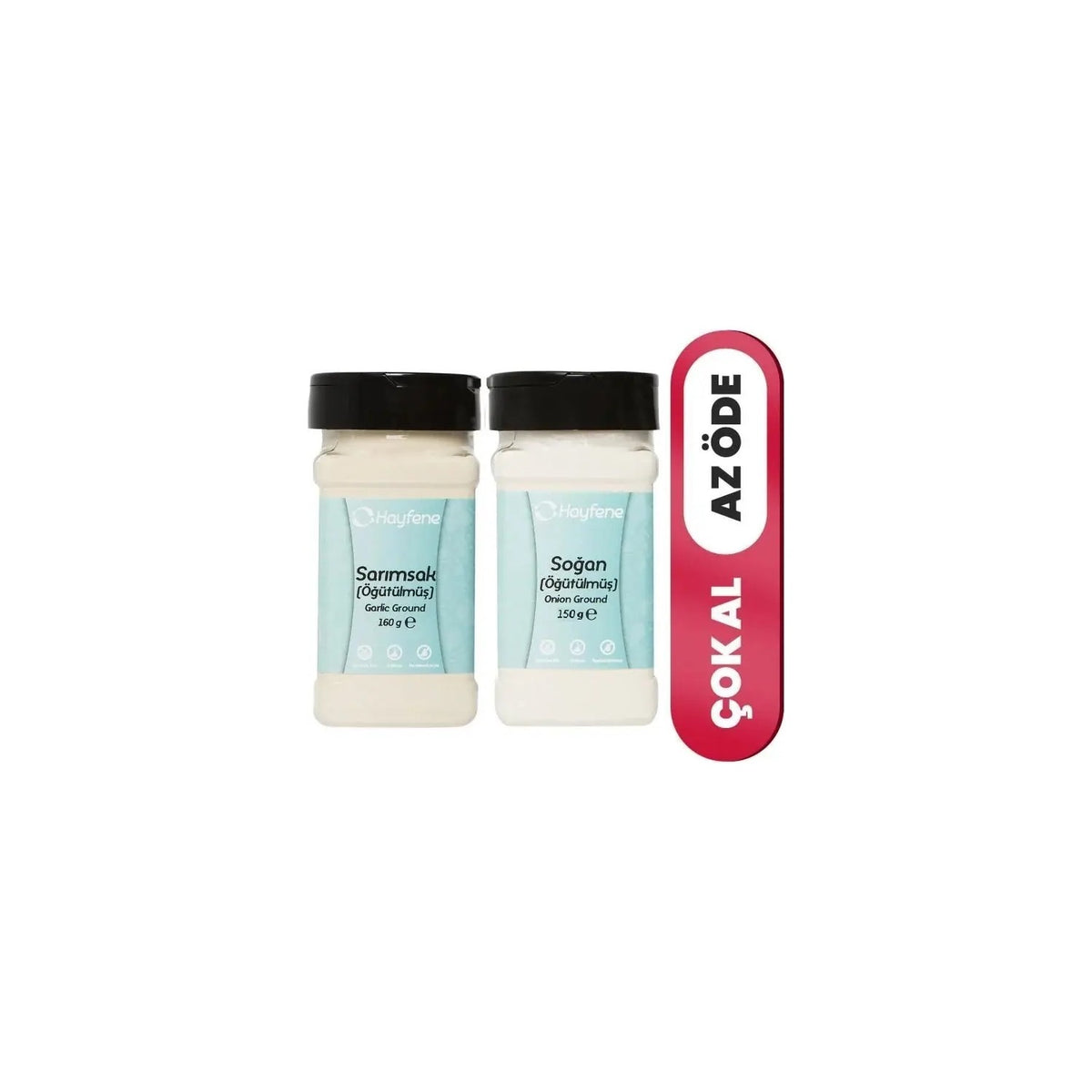 Hayfene Garlic Powder and Onion Powder Set