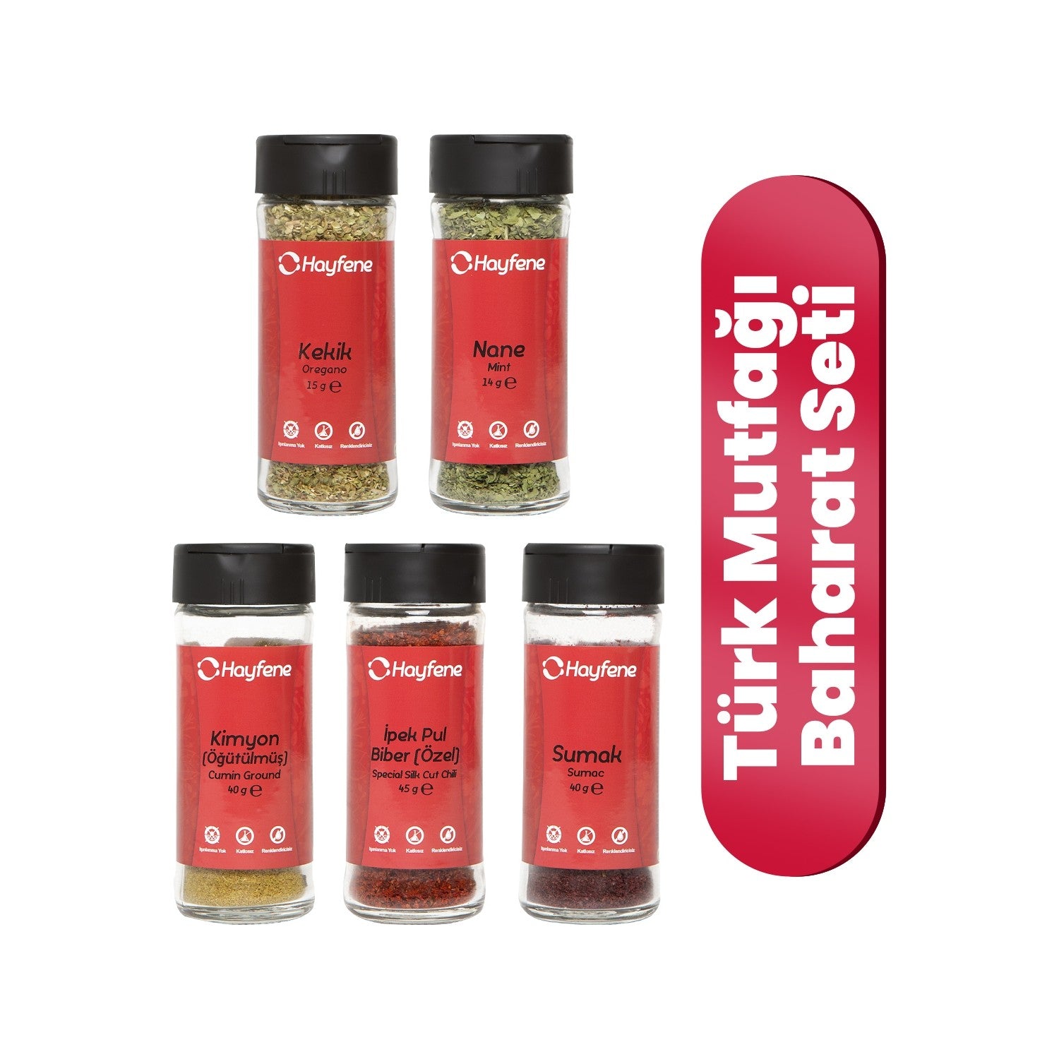 Hayfene Turkish Cuisine Spice Set