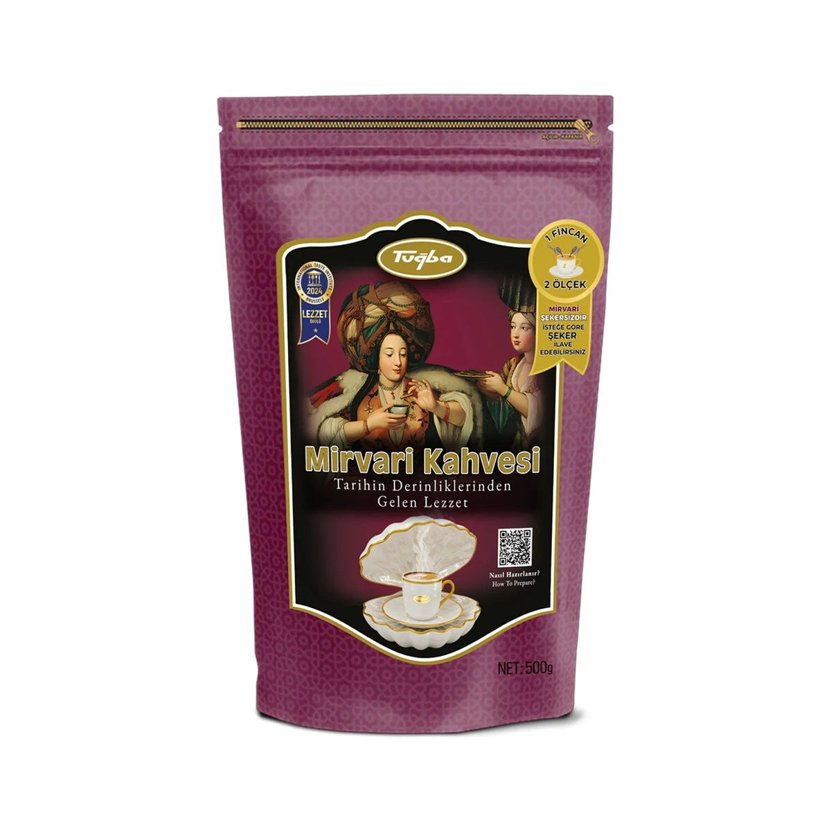 Tugba Dried Nuts Mirvari Coffee 500 gr - MALLTURK