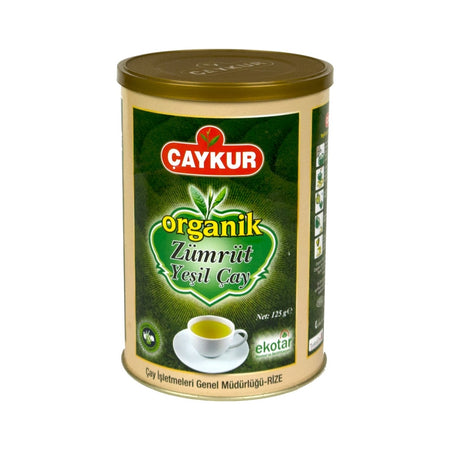 Caykur Organik Zumrut green tea 750 g 6-pack natural leaf flavored quality tea - MALLTURK