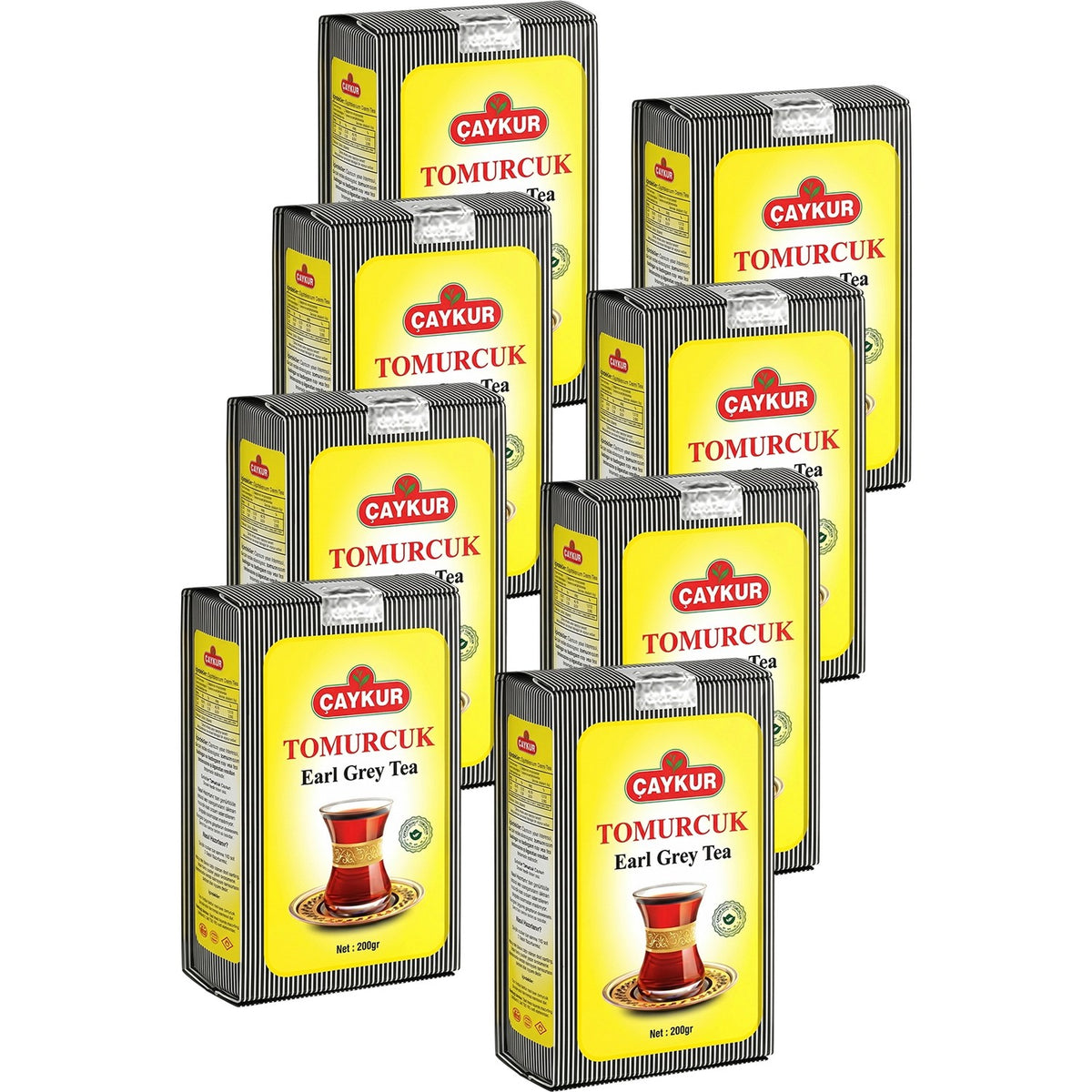 Caykur bud Kokulu tea bags Ambalaj 200 g. Sekizli pack - MALLTURK