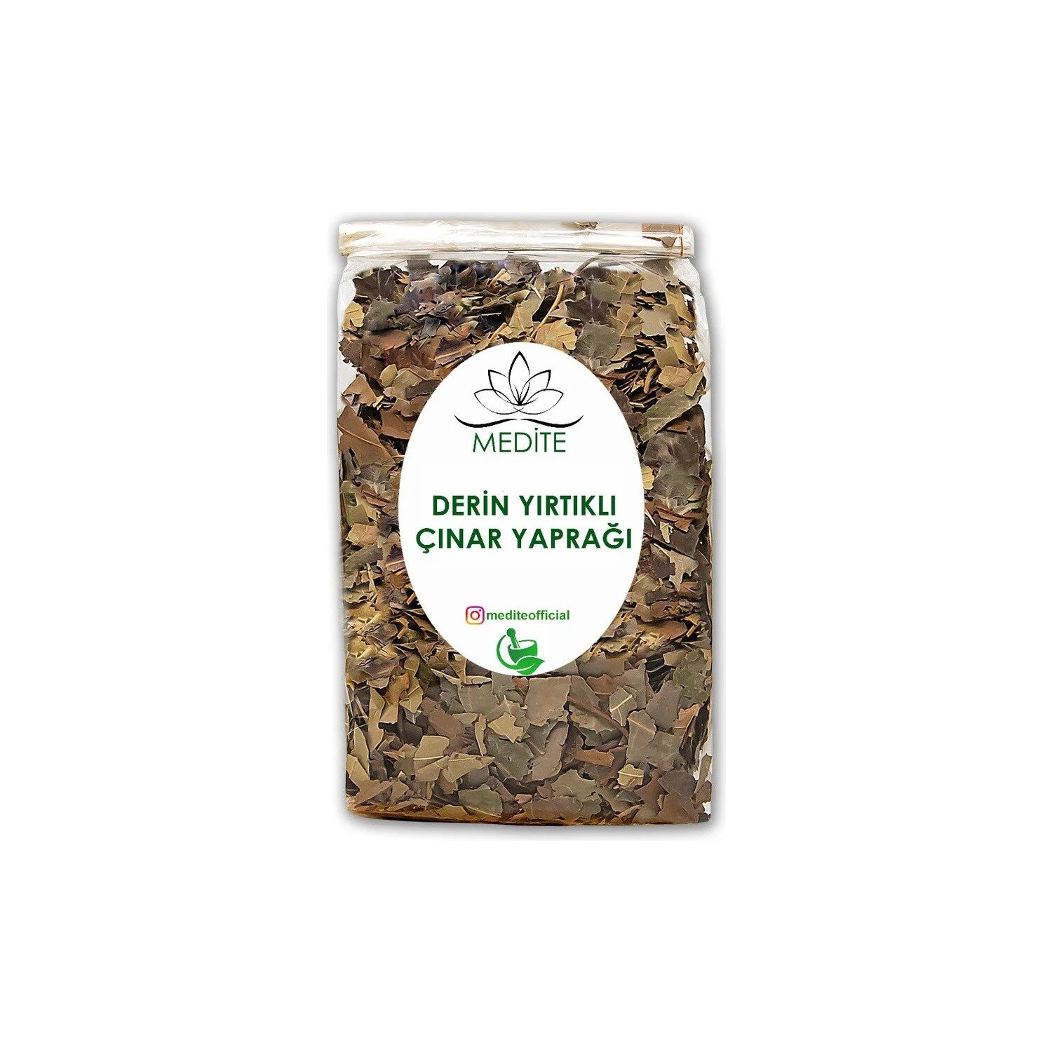 Medite Derin Yirtikli Cinar Yapragi Yeni Mahsul 500 g - MALLTURK