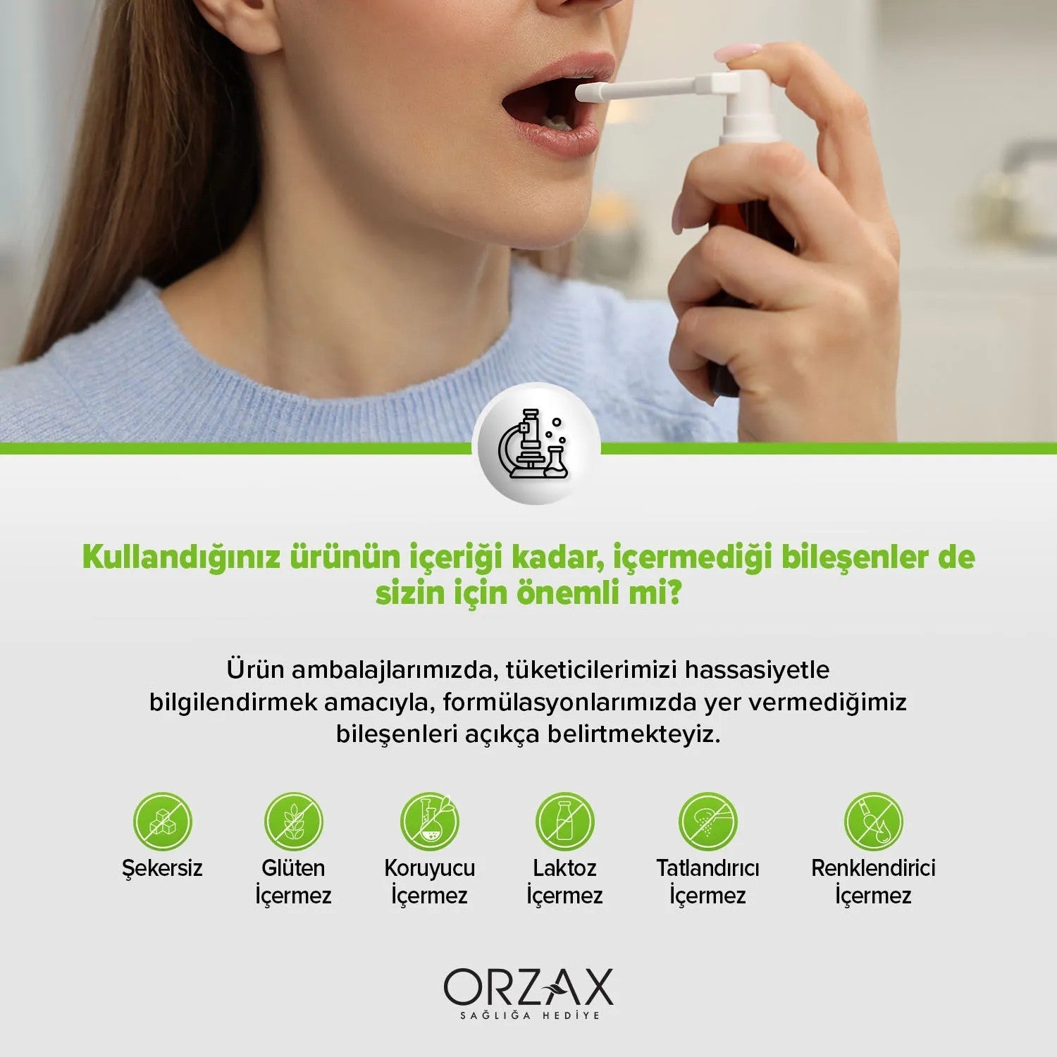 Orzax Ocean Vitamin D3 400 lU Spray 20 ml - MALLTURK