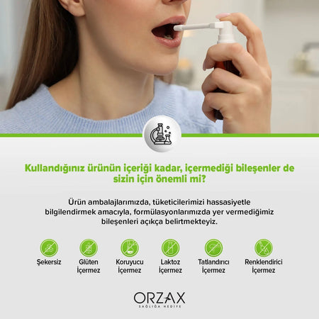 Orzax Ocean Vitamin D3 1000 lU Spray 20 ml - MALLTURK