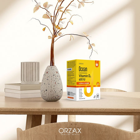 Orzax Ocean Vitamin D3 600 lU Spray 20 ml - MALLTURK