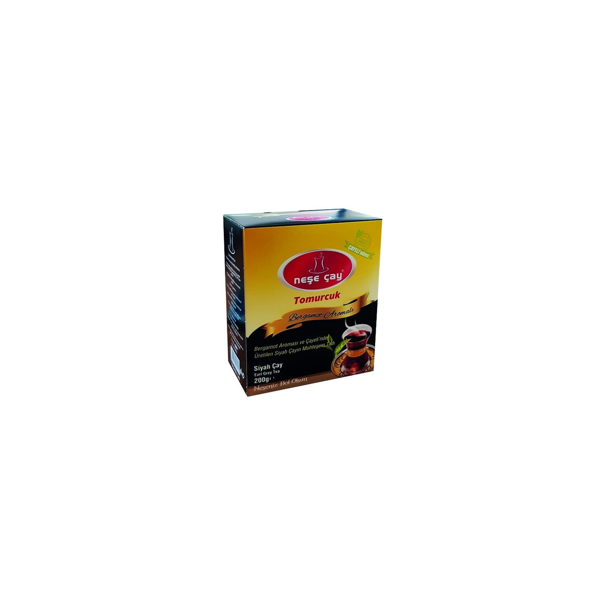 Nese tea bud 200 g bergamot flavored black tea quality natural leaf tea product of Turkey