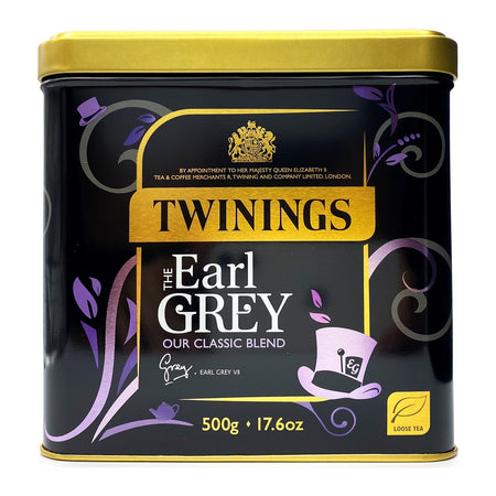 Twinings Earl Grey 500 g bergamot flavored Teneke Kutuda quality loose leaf tea - MALLTURK