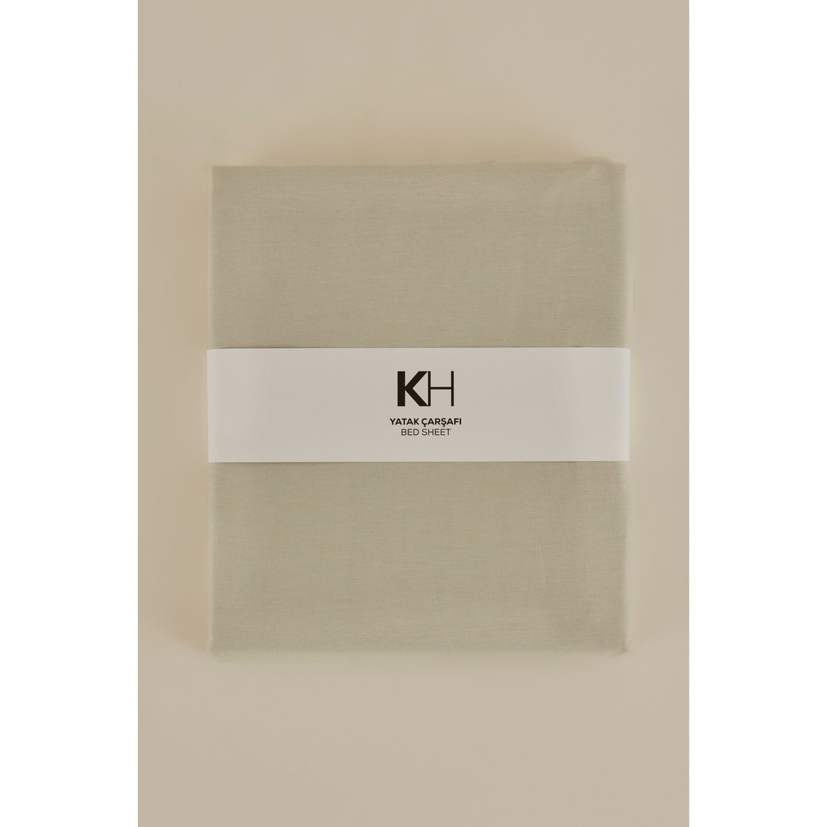 Karaca Home Basic 100% Cotton Double Flat Sheet, Sage - MALLTURK