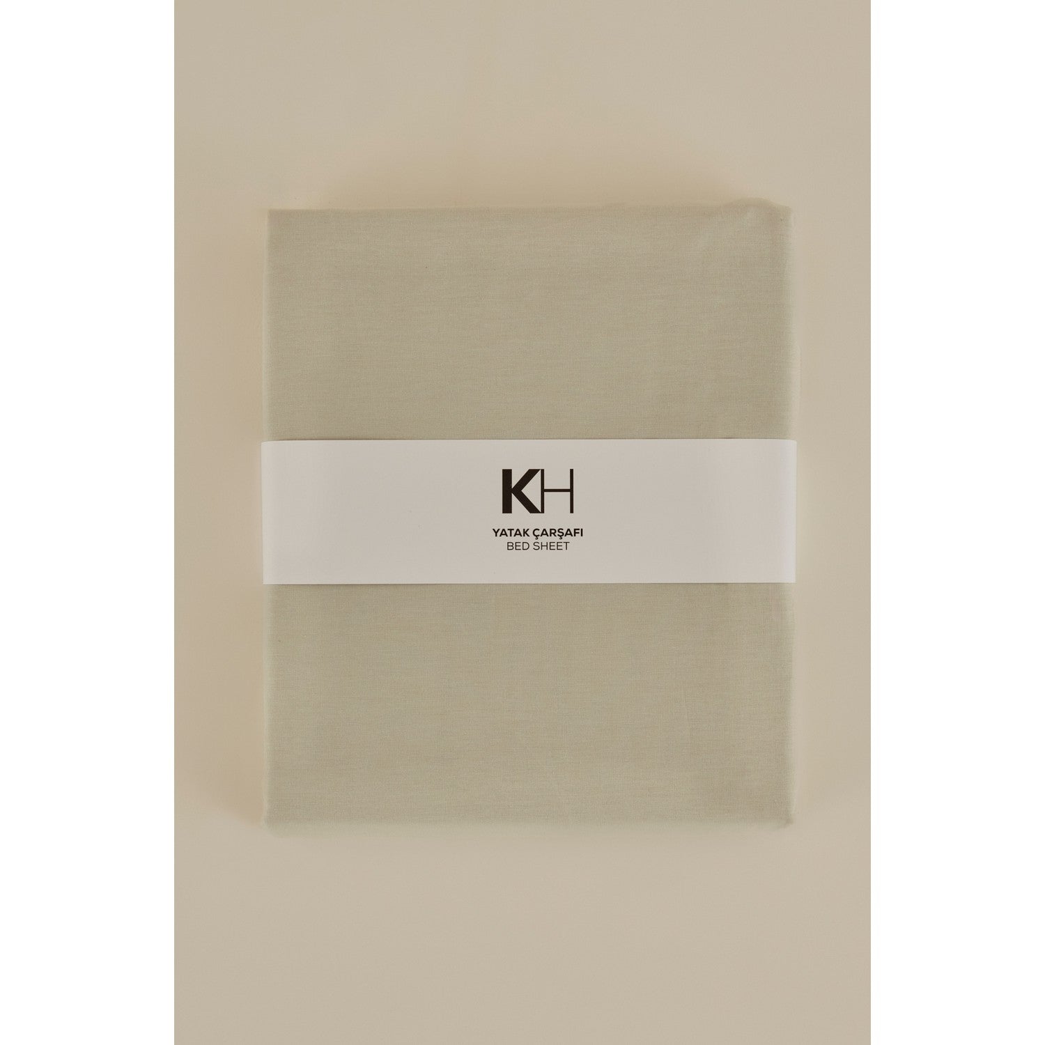 Karaca Home Basic 100% Cotton Double Flat Sheet, Sage - MALLTURK