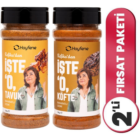 Hayfene Chicken and Meatball Seasoning Set