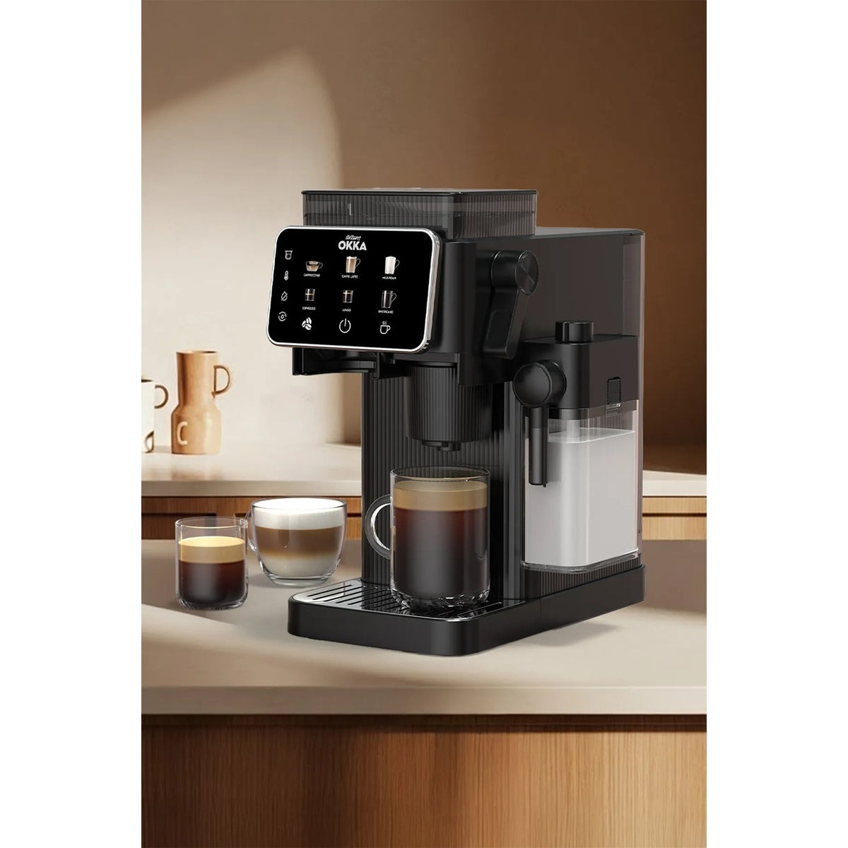Arzum OK0047 Okka Barista Compact Automatic Espresso Machine - MALLTURK