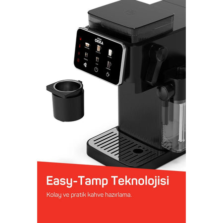 Arzum OK0047 Okka Barista Compact Automatic Espresso Machine - MALLTURK