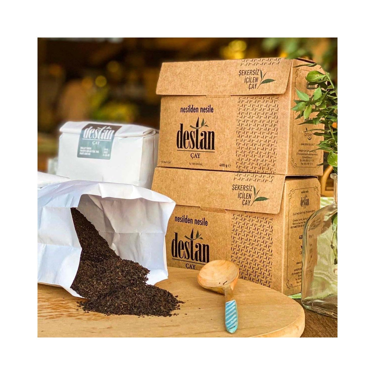 Destan Sekersiz taste black tea (400 g) - MALLTURK