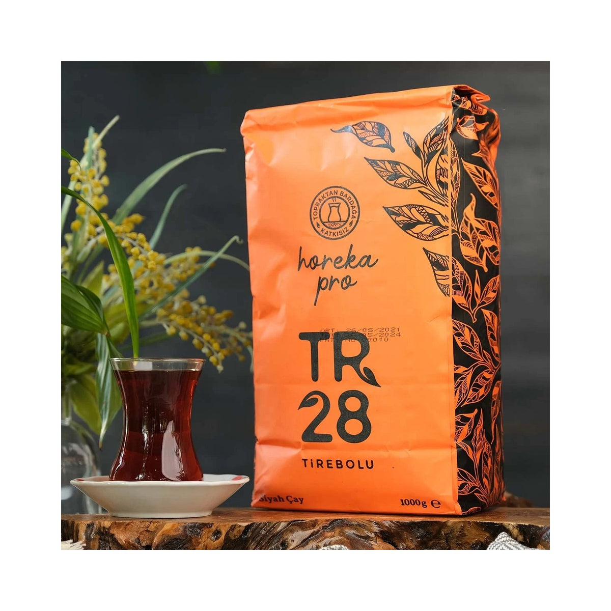 Tirebolu TR 28 Tirebolu tea Horeka Pro 1000 g black tea Turkiye Menseli Yuksek Kalite - MALLTURK