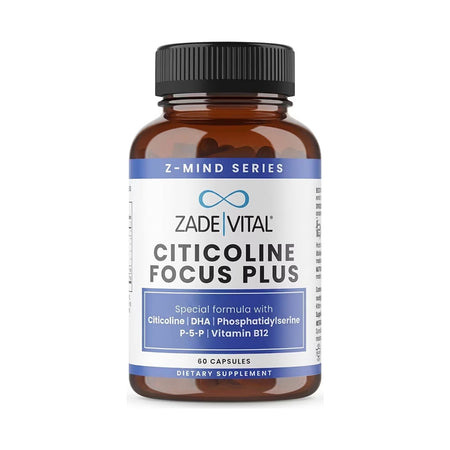 Zade Vital Citicoline Focus Plus 60 Capsule - MALLTURK