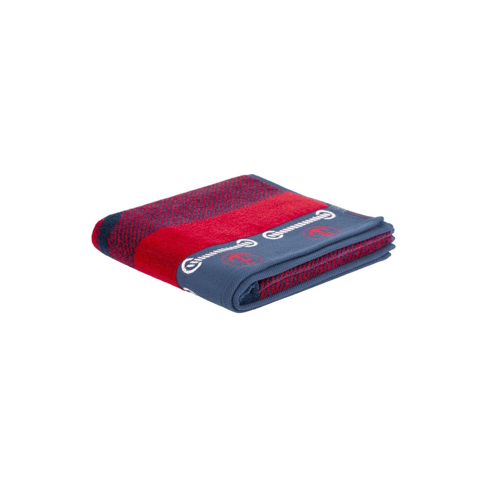 Ozdilek Velvet Hand and Face Towel, 100% Cotton, 50x90 cm, Red, Summer Themed Design