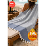 Calmera Striped Cotton Turkish Pestemal