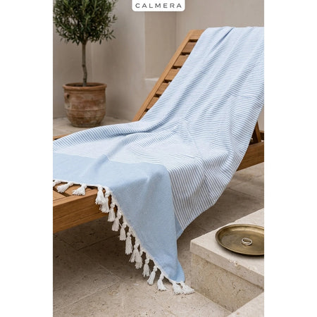 Calmera Striped Cotton Turkish Pestemal