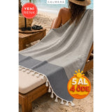 Calmera Striped Cotton Turkish Pestemal