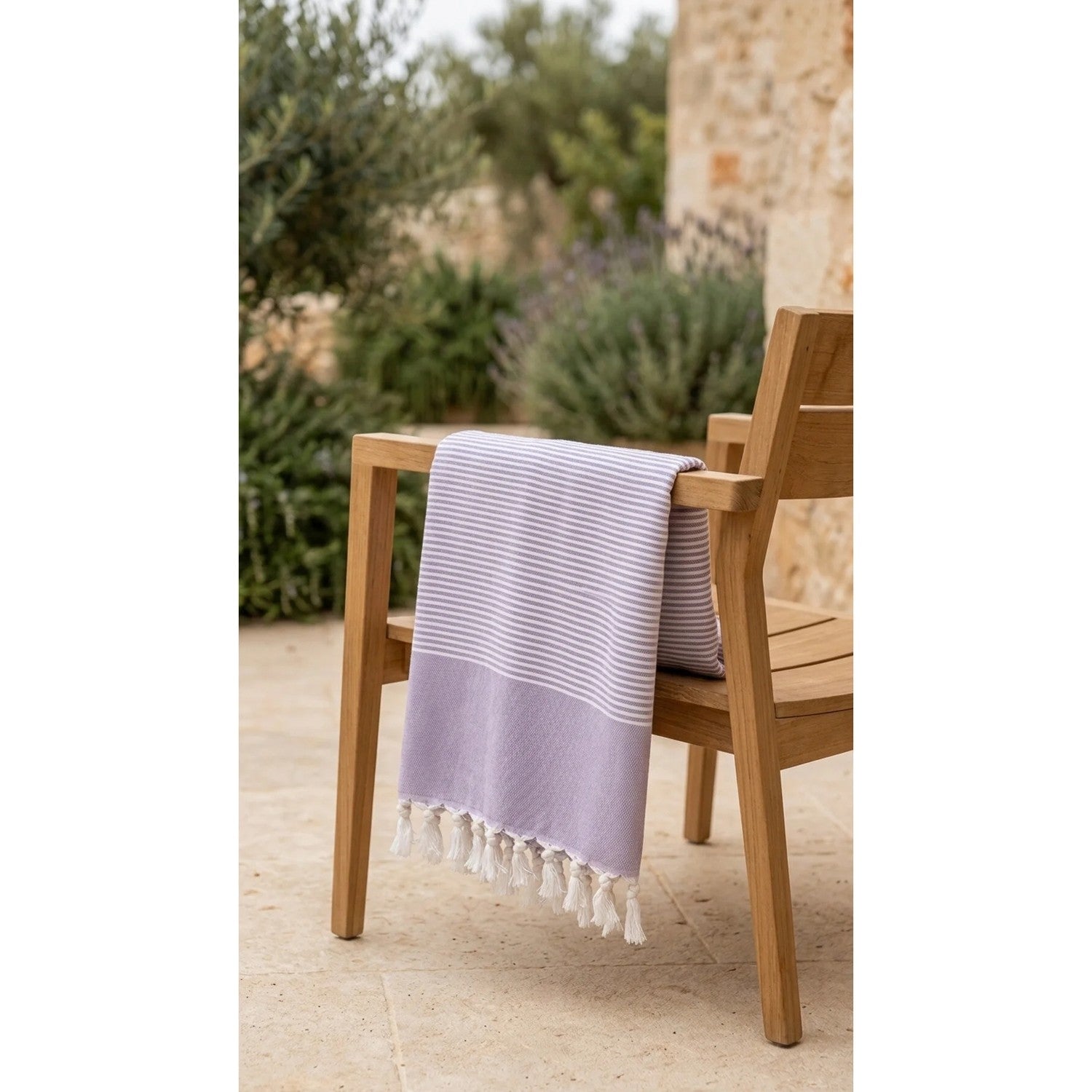 Calmera Striped Cotton Turkish Pestemal