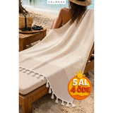 Calmera Striped Cotton Turkish Pestemal