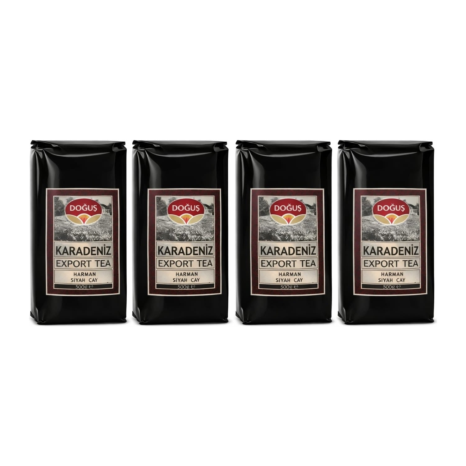 Dogus tea Dogus Karadeniz Export Tea blend black tea 500 g x 4 pack - MALLTURK