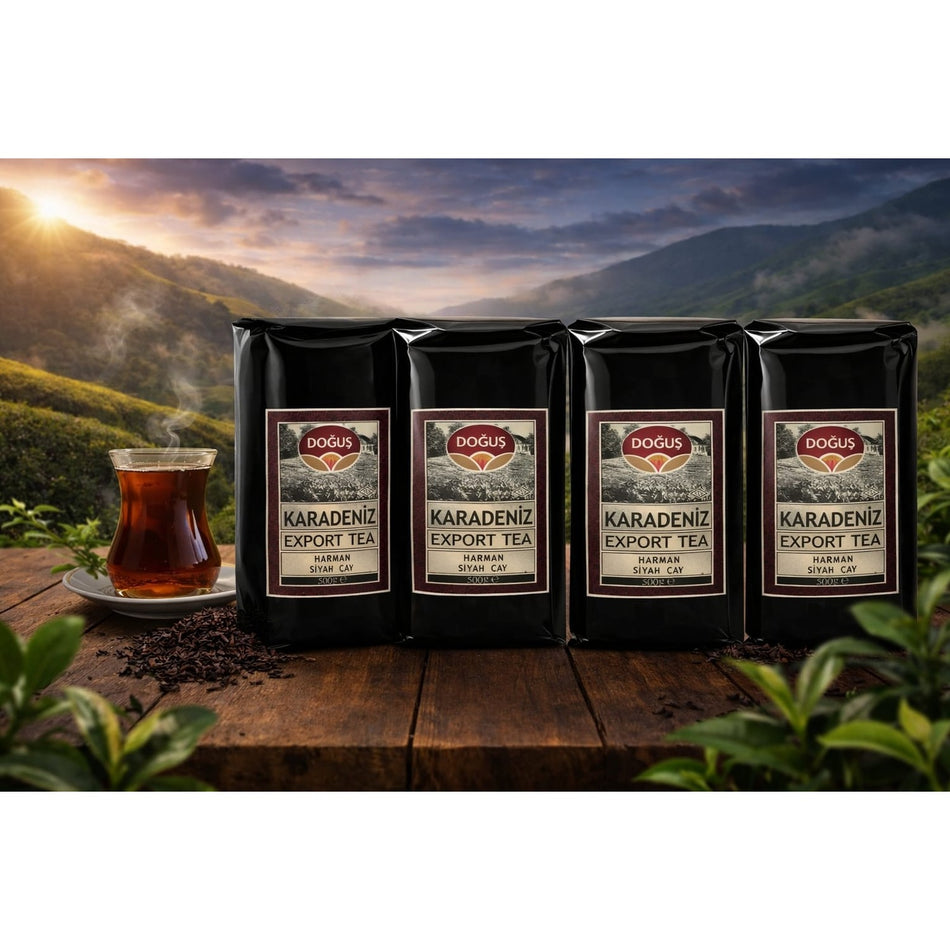 Dogus tea Dogus Karadeniz Export Tea blend black tea 500 g x 4 pack
