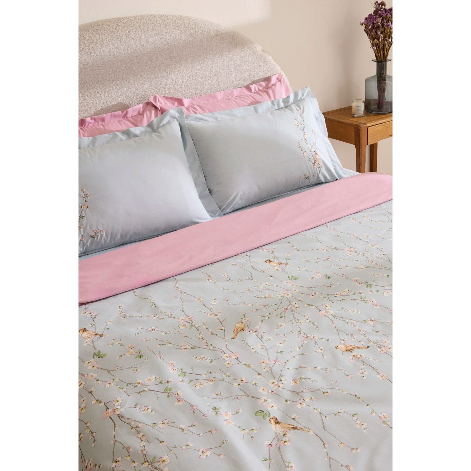 Karaca Home Tarin %100 Cotton Double Duvet Cover Set Mint - MALLTURK
