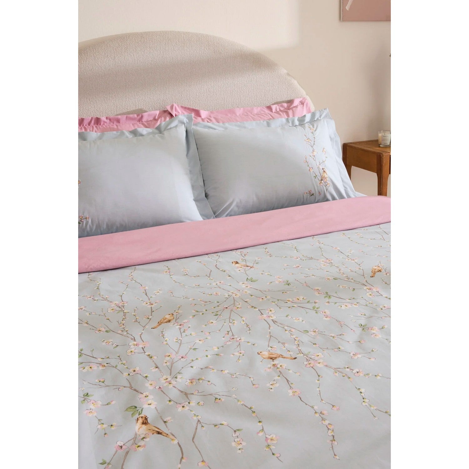 Karaca Home Tarin %100 Cotton Double Duvet Cover Set Mint - MALLTURK