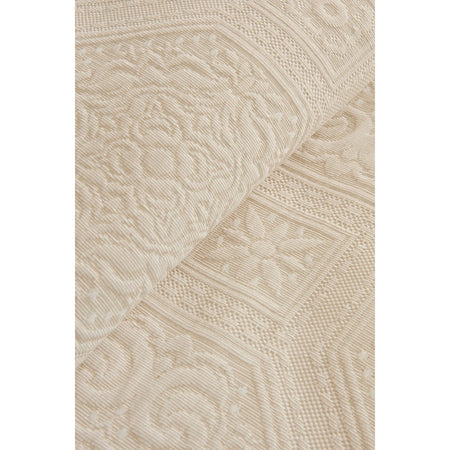 Karaca Home Oriana Double Bedspread Set Natural - MALLTURK