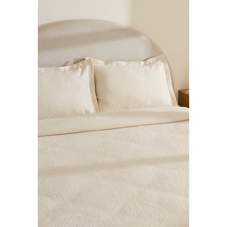 Karaca Home Oriana Double Bedspread Set Natural - MALLTURK