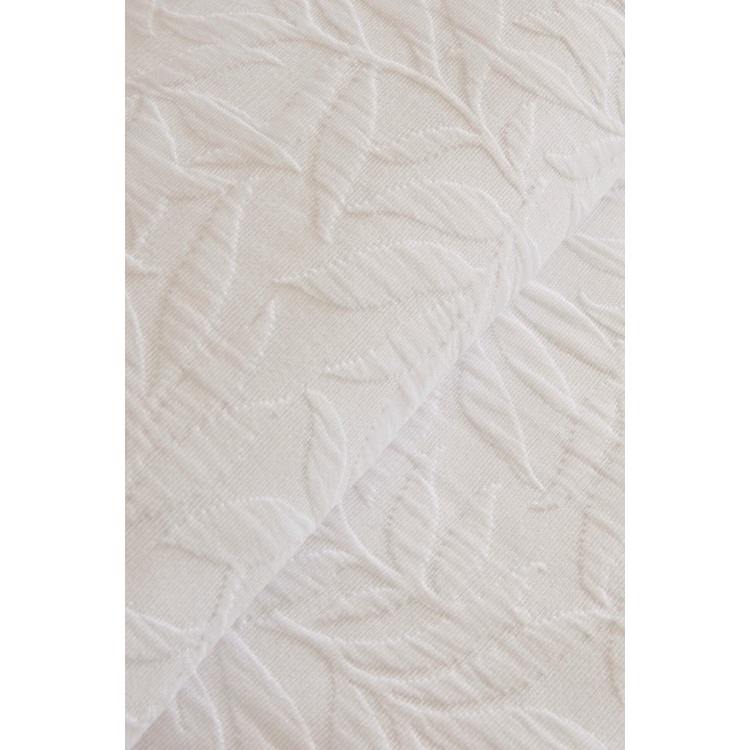 Karaca Home Branley Ruffled Double Bedspread Set White - MALLTURK