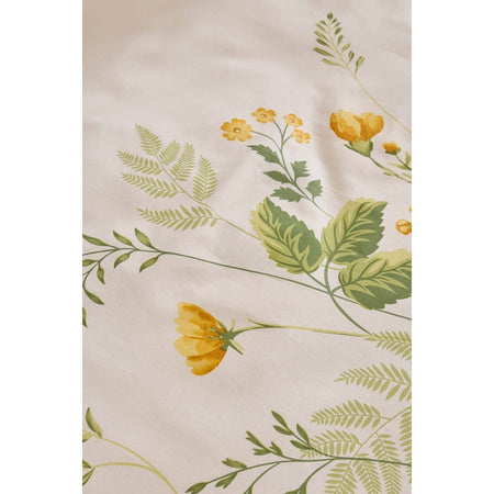Karaca Home Cerial %100 Cotton Double Duvet Cover Set Yellow - MALLTURK