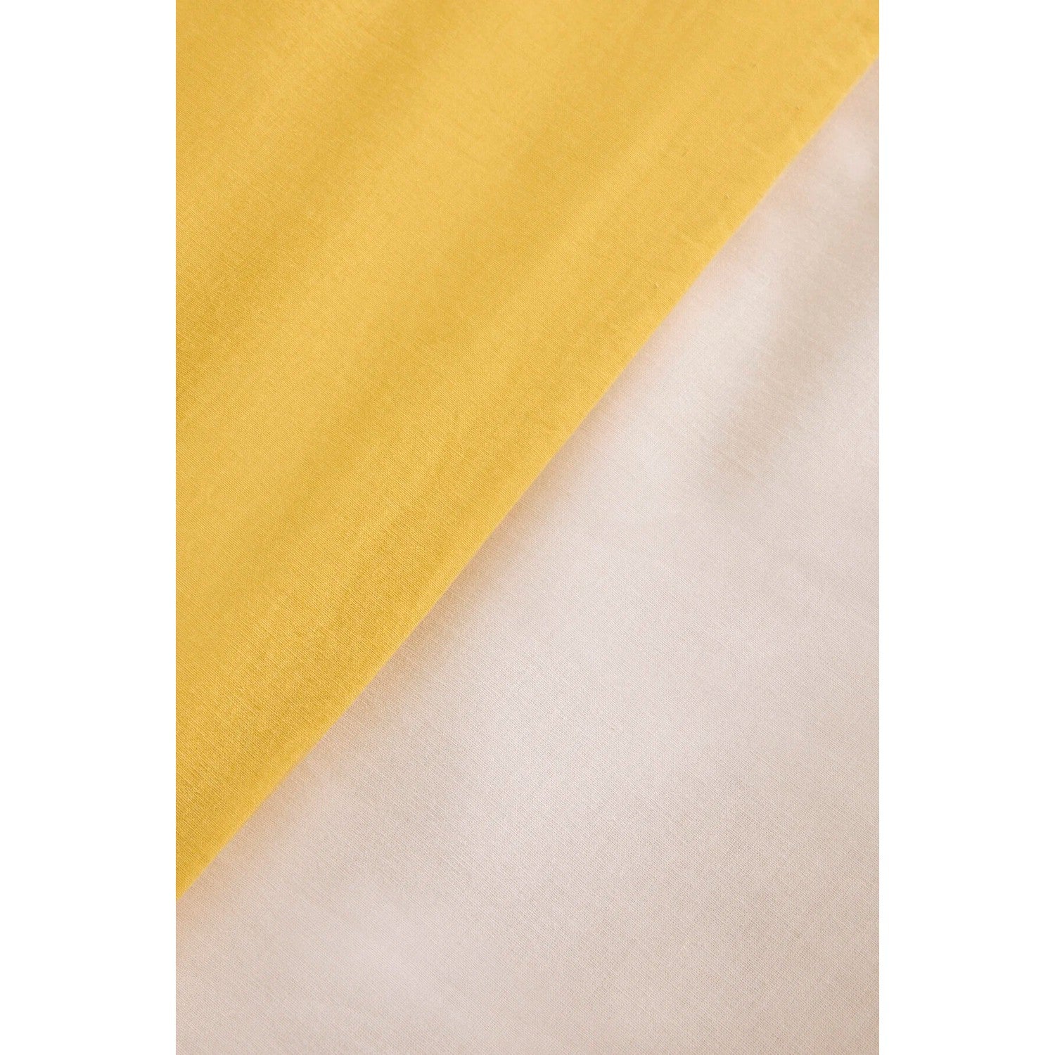 Karaca Home Cerial %100 Cotton Double Duvet Cover Set Yellow - MALLTURK