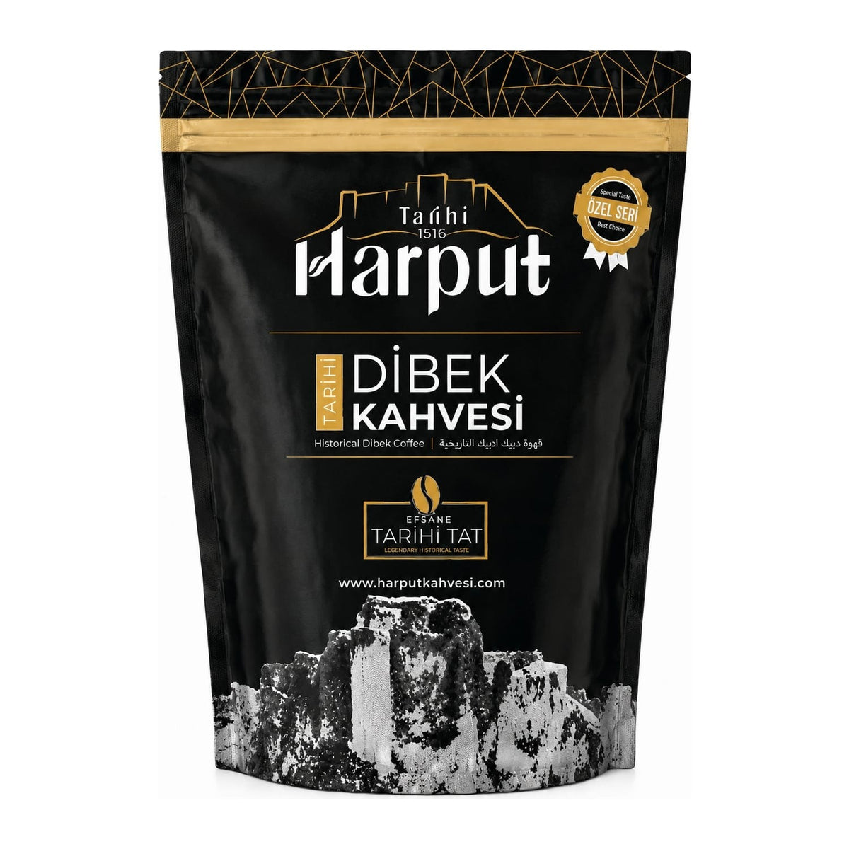 Harput Historical Harput Dibek Coffee 2000GR Brazilian Origin Smooth and Delicious Powdered Coffee - MALLTURK