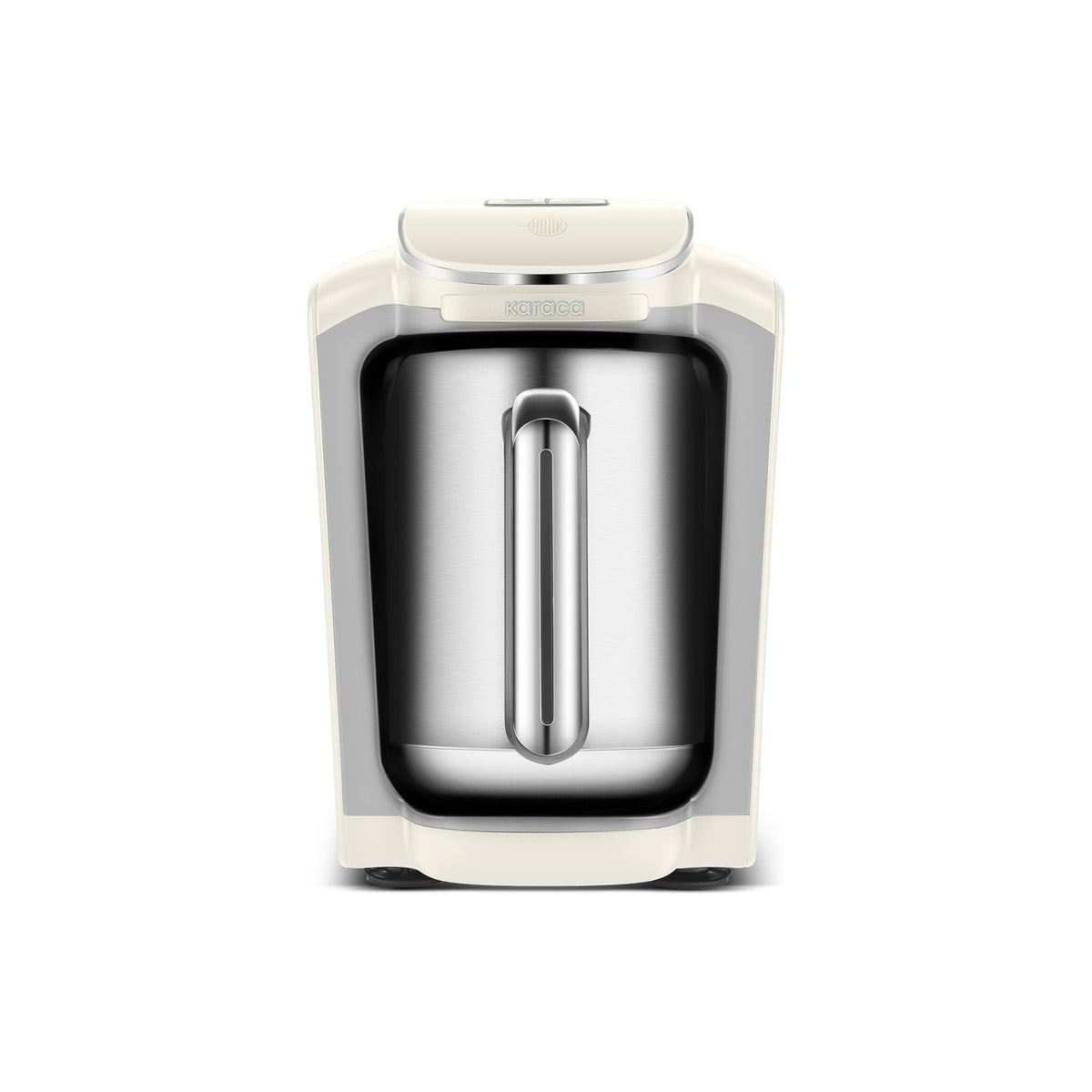 Karaca Hatir Neo Turkish Coffee Maker with Stainless Steel Pot, Creamy - MALLTURK