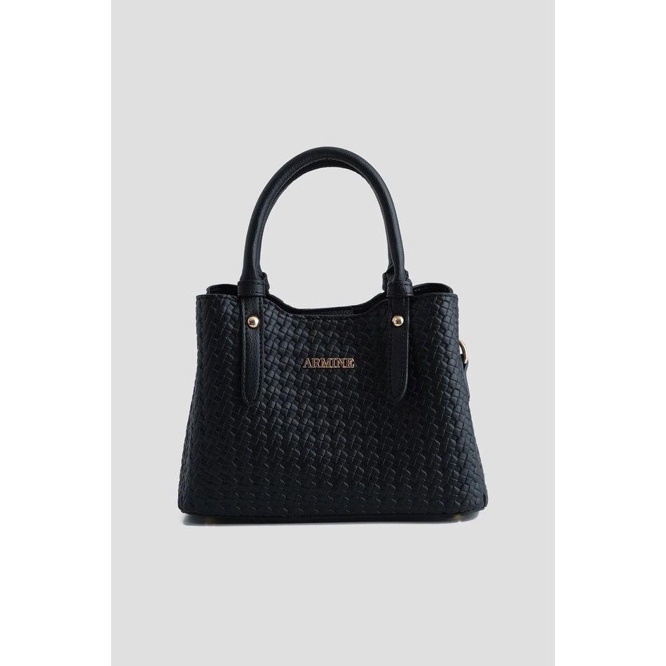 Armine Knitted Bag Black Elegant - MALLTURK