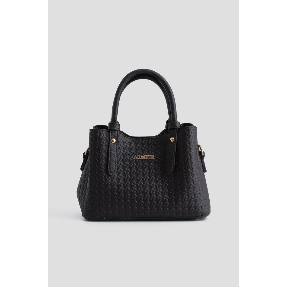 Armine Knitted Bag Brown