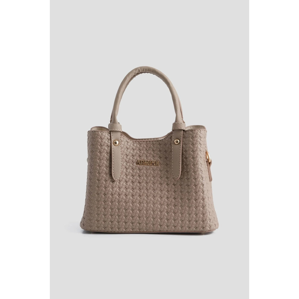 Armine Knitted Bag, Mink