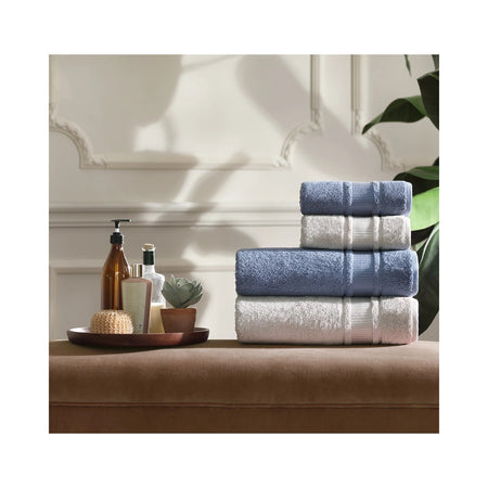 Ozdilek Colourist Hand and Face Towel 50x90 - White - MALLTURK
