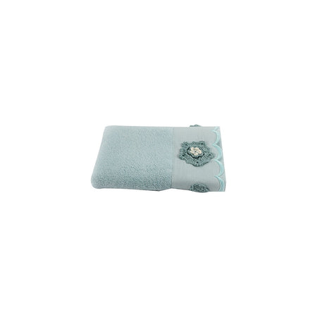 Ozdilek Gloria Embroidered Bamboo Towel 50x90 - MALLTURK
