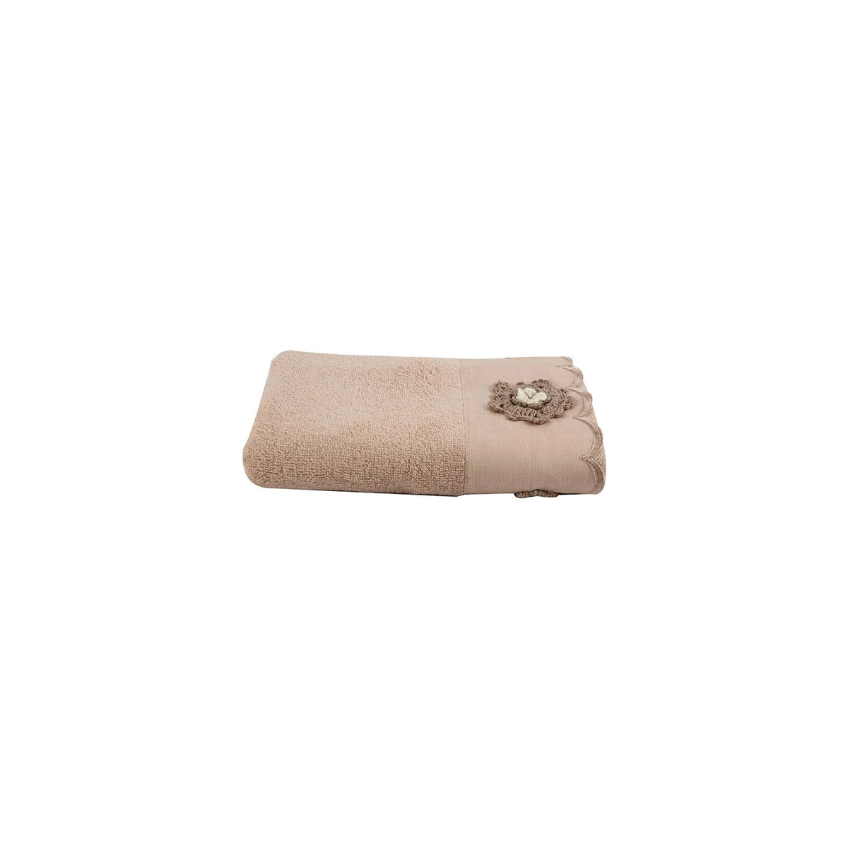 Ozdilek Gloria Towel, Beige, 50x90 cm - MALLTURK