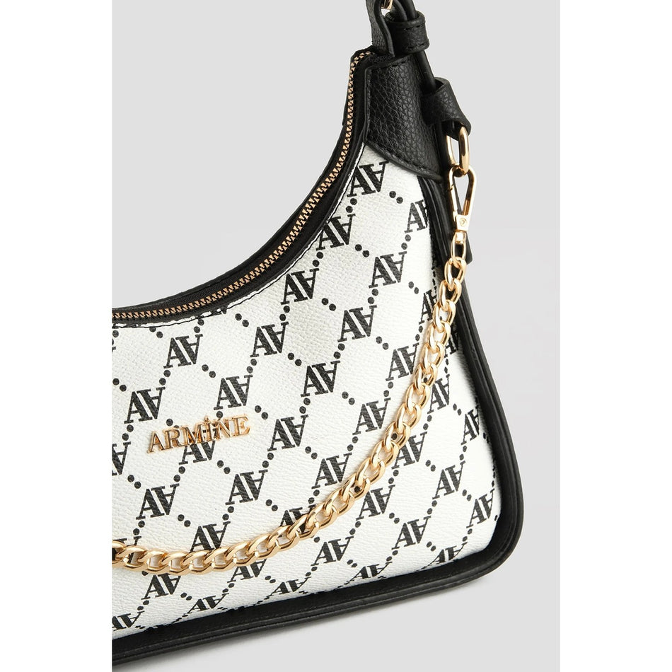 Armine Polka Dot Bag White